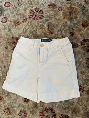 Polo by Ralph Lauren White Kids Cotton Shorts